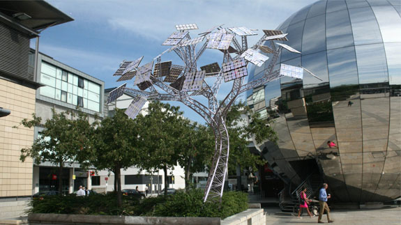 Bristol's Energy Tree. Image: Demand Energy Equality