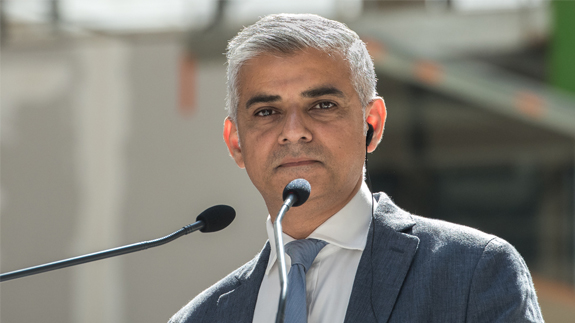 London mayor Sadiq Khan. Image: Frederic Legrand - COMEO/Shutterstock